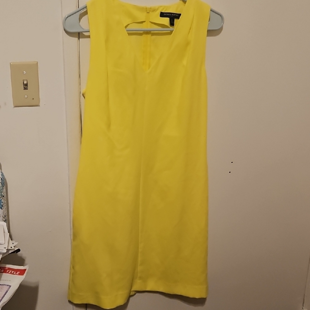 Banana Republic Yellow Dress